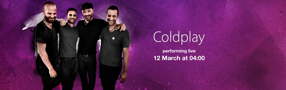 iTunes festival 2014 coldplay